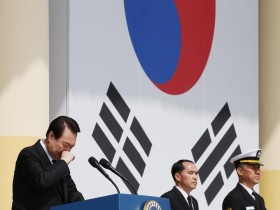 尹, 서해수호의날 기념식 참석…55명 용사 일일이 거명