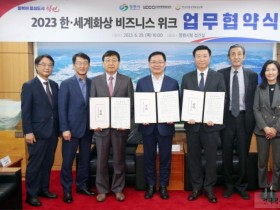 [창원특례시] 2023 한․세계화상 비즈니스 위크 성공 개최 업무협약 체결